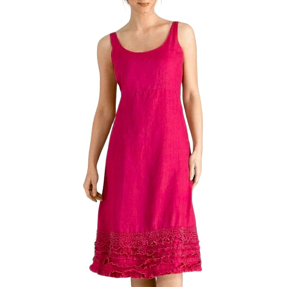 Eileen Fisher Pink Midi Dress